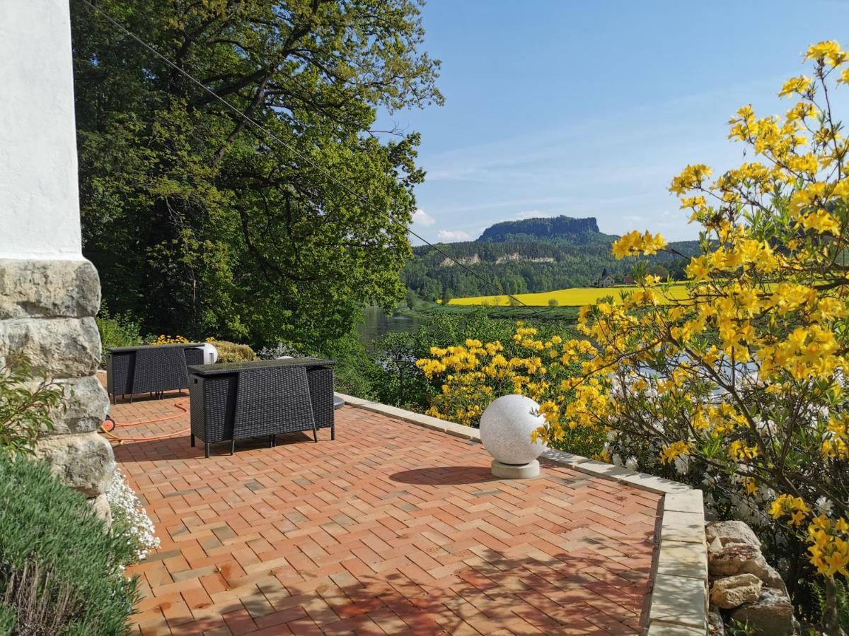 Villa Belvedere Rathen Extérieur photo